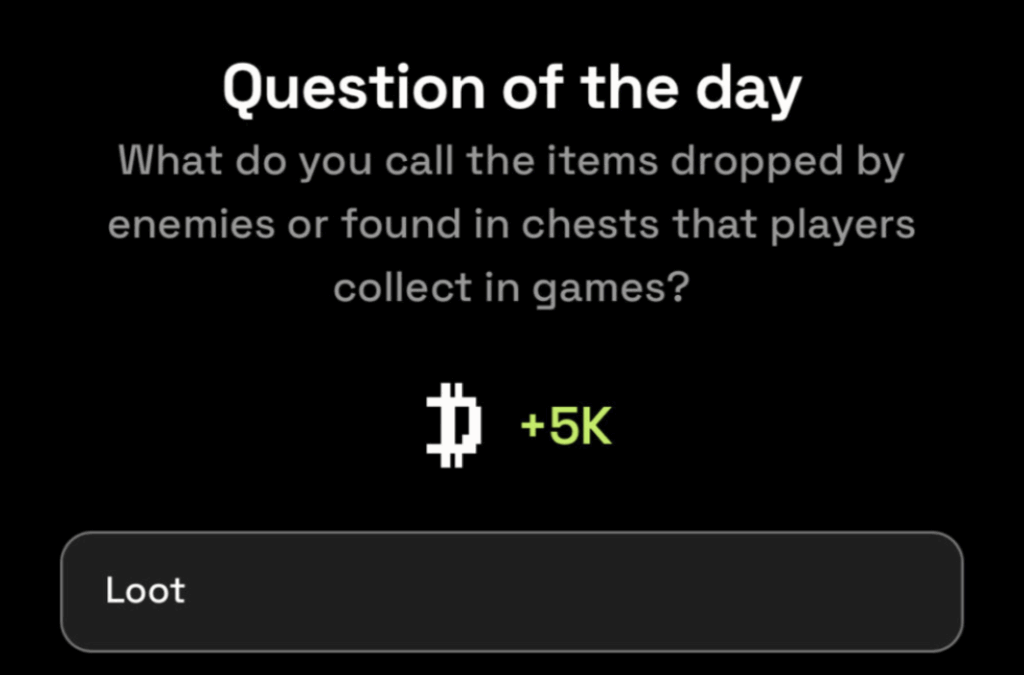 Dropee Question of the Day 12 July 2025